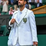Wimbledon Novak Djokovic White Blazer