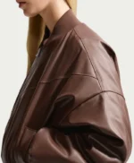 Nike Therma-FIT Leather Bomber Jacket