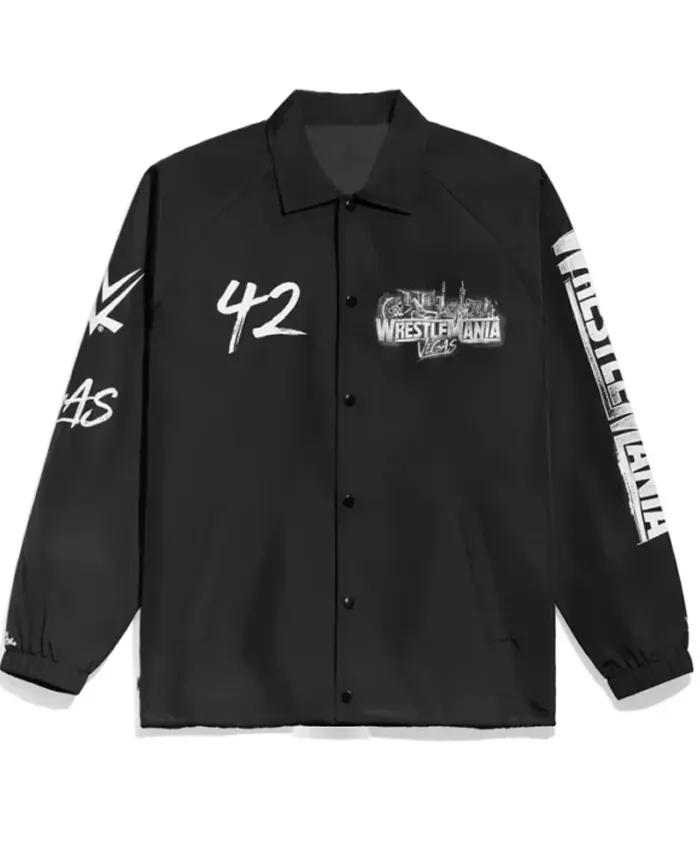 WrestleMania 2026 Coaches Jacket WrestleMania 2026 Coaches Jacket