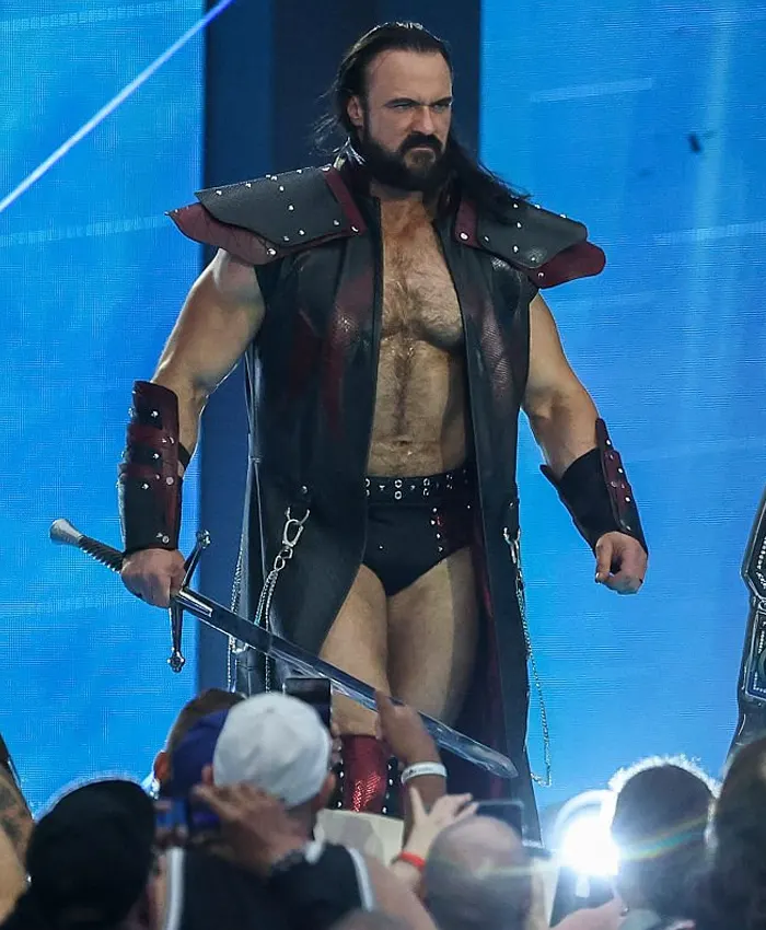 WrestleMania 42 Drew McIntyre Leather Coat WrestleMania 42 Drew McIntyre Leather Coat