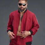 WrestleMania 42 Jey Uso Red Bomber Jacket