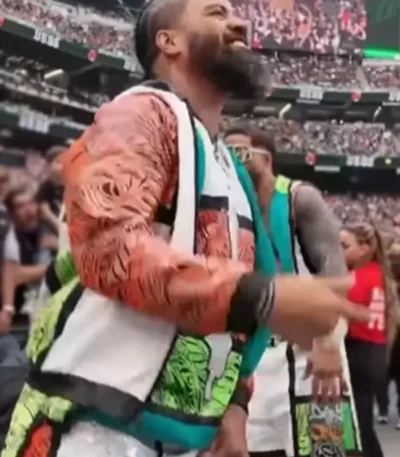WrestleMania 42 Jimmy Uso Hooded Vest