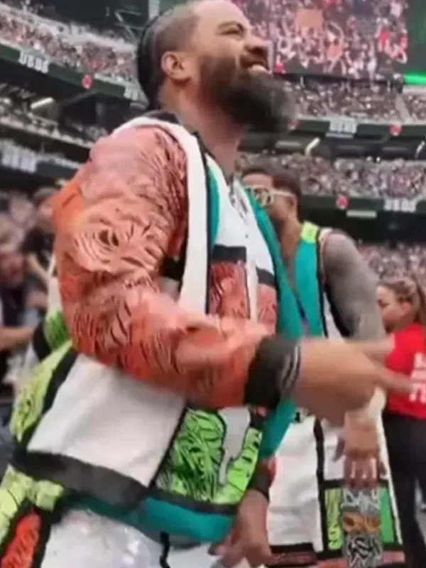 WrestleMania 42 Jimmy Uso Hooded Vest