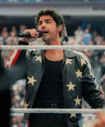 WrestleMania 42 Joe Jonas USA Leather Jacket