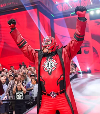 WrestleMania 42 Rey Mysterio Deadpool Coat