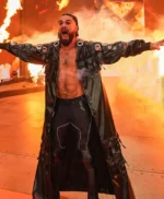 WrestleMania 42 Seth Rollins Leather Coat