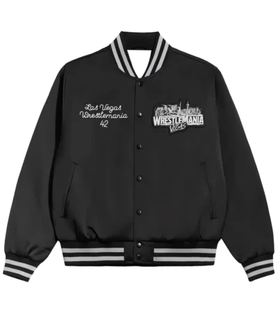 WrestleMania 42 Vegas Satin Jacket