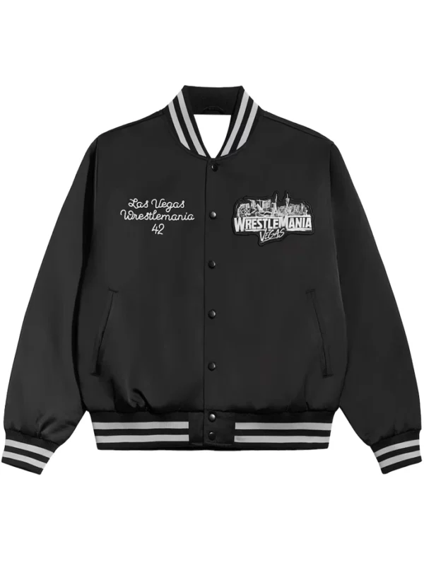 WrestleMania 42 Vegas Satin Jacket