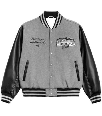 WrestleMania 42 Vegas Varsity Jacket
