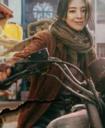 Yoon Chae-ok Gyeongseong Creature 2023 Brown Coat