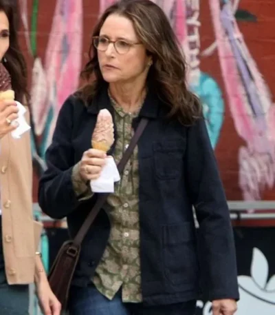 You Hurt My Feelings 2023 Julia Louis-Dreyfus Black Jacket