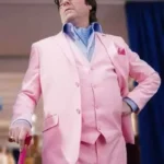 Zach Galifianakis The Beanie Bubble 2023 Pink Suit