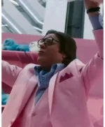 Zach Galifianakis The Beanie Bubble 2023 Pink Suit