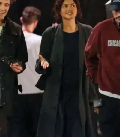 Zendaya The Drama Grey Long Coat