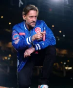 CM Punk Chicago Cubs Blue Jacket