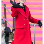 100th Thanksgiving Day Meg Donnelly Red Coat