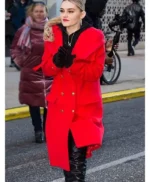 100th Thanksgiving Day Meg Donnelly Red Coat