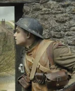 1917 Brown Leather Vest
