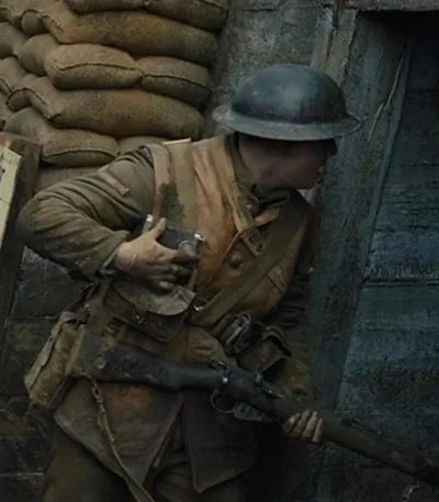 1917 Brown Leather Vest