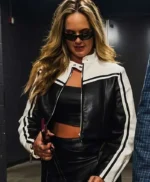 2026 All Star Game Jenna Bandy Leather Jacket