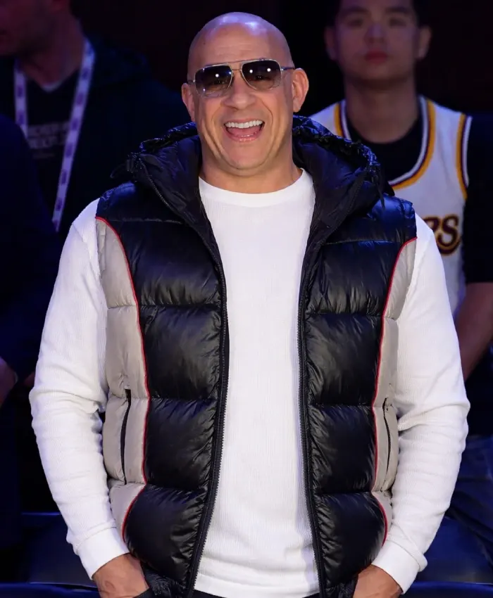 2026 All-Star Game Vin Diesel Puffer Vest 2026 All-Star Game Vin Diesel Puffer Vest