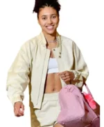 2026 Azzi Fudd Leather Jacket