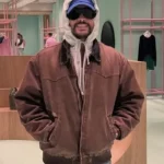 2026 Bad Bunny Brown Jacket