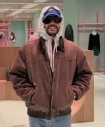 2026 Bad Bunny Brown Jacket
