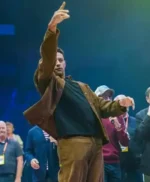 2026 Celebrity Weekend Patrick Mahomes Brown Jacket