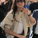 2026 Cannes Film Festival Demi Moore Beige Jacket