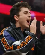 2026 Cavaliers and Knicks Timothee Chalamet Knicks Jacket