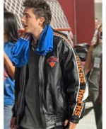 2026 Cavaliers and Knicks Timothee Chalamet Knicks Jacket
