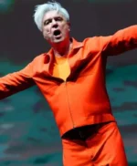 2026 Coachella David-Byrne Orange Jacket