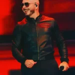 2026 Concert Pitbull Poland Black Jacket