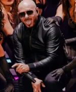 2026 Concert Pitbull Poland Black Jacket