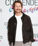2026 Deadline Contenders Glen Powell Suede Jacket