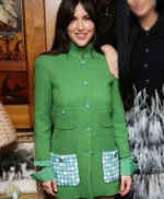 2026 Bafta Awards Scout LaRue Willis Green Wool Jacket