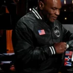 2026 ESPY Awards Mike Tyson Black Satin Jacket