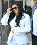 2026 Los Angeles Cardi B White Jacket