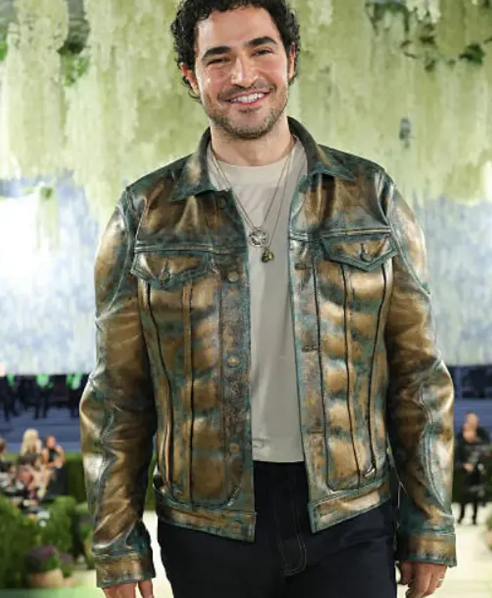 2026 Met Gala Zac Posen Leather Jacket 2026 Met Gala Zac Posen Leather Jacket
