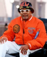2026 Basketball Finals Spike Lee Orange Knicks Jacket