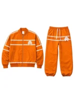 Basketball Finals Timothee Chalamet Orange Jacket