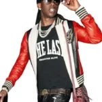 2026 Rema Leather Bomber Jacket