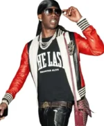 2026 Rema Leather Bomber Jacket