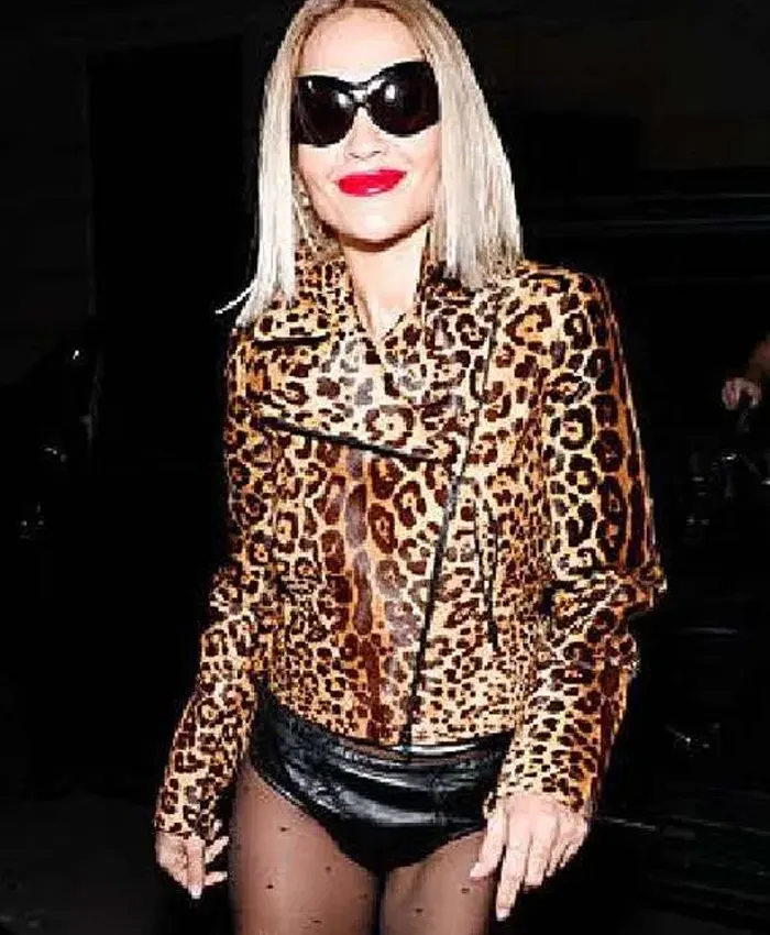 2026 Rita Ora Leopard Print Jacket 2026 Rita Ora Leopard Print Jacket