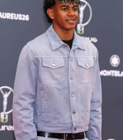 2026 Awards Lamine Yamal Denim Jacket