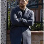 50M2 Engin Öztürk Wool blended Grey Coat