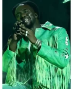 CMA Awards Shaboozey Green Fringe Jacket