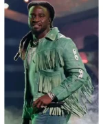 CMA Awards Shaboozey Green Fringe Jacket