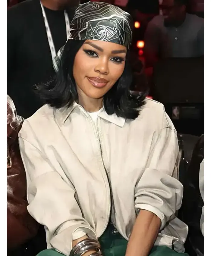 75th All Star Game Teyana Taylor Jacket 75th All Star Game Teyana Taylor Jacket
